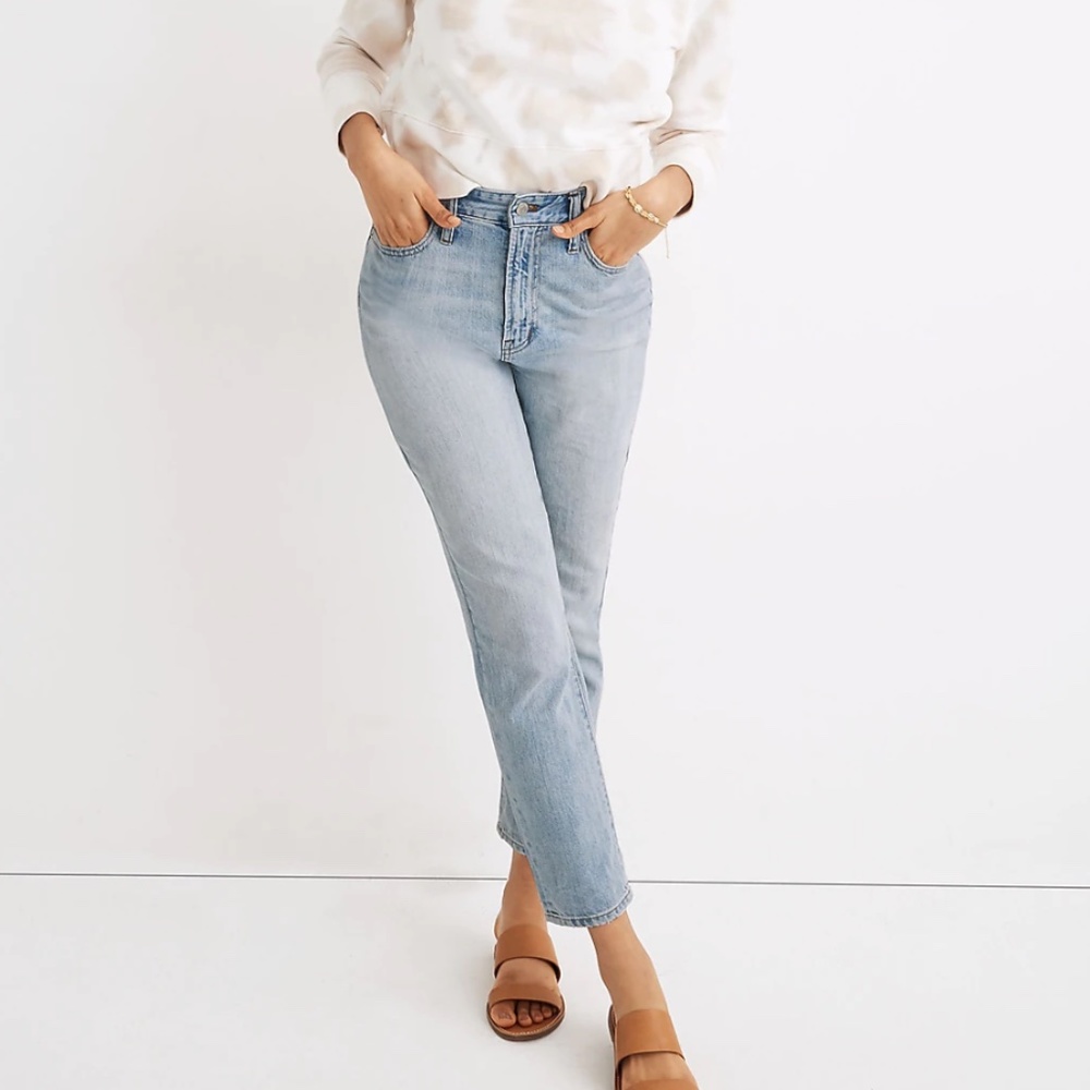 Madewell The Curvy Perfect Vintage Jean in Fitzgerald Wash Size 26 NWT